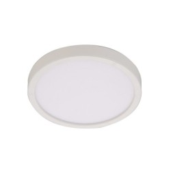 Spot, led integree, de 2700 a 4000K, IP44, rond, Diam. 17 cm, INSPIRE, blanc