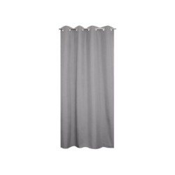 Rideau thermique, stop froid plus, l.135 x H.240 cm, gris clair