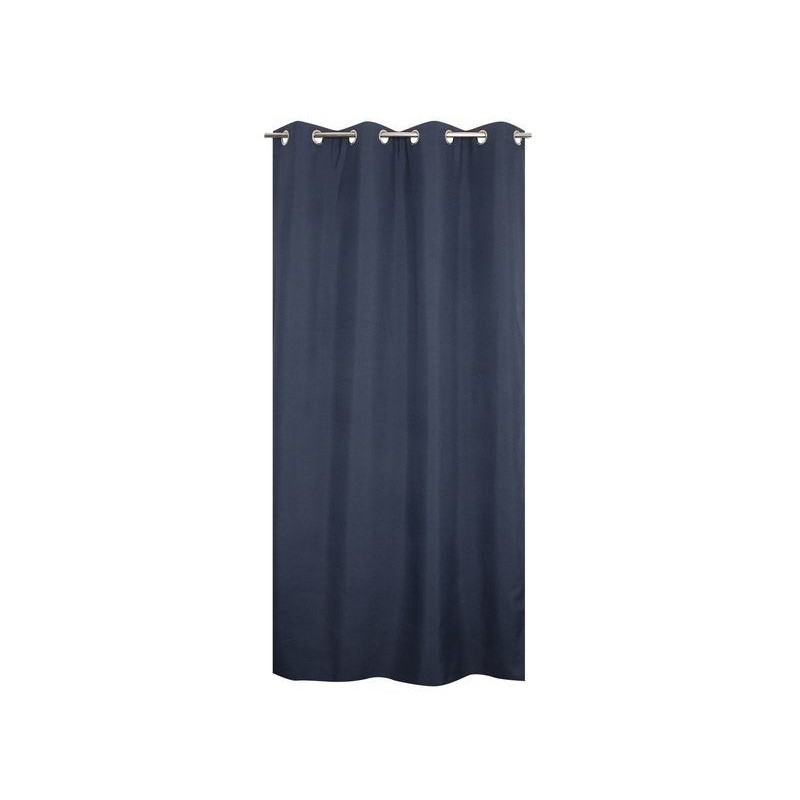 Rideau thermique, stop froid plus, l.135 x H.240 cm, bleu