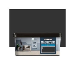 Peinture mat mur, boiserie et radiateur, LUXENS, noir, 2.5 litres