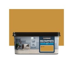 Peinture mat mur, boiserie et radiateur, LUXENS Banana 1, jaune, 2.5 litres