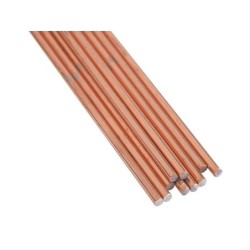 Lot de 20 brasures en acier / cuivre diam. 1.5 333 mm Rolot 605, ROTHENBERGER