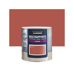 Peinture velours mur, boiserie et radiateur, LUXENS Chili 1, orange, 0.5 litre