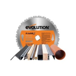 Lame coupe multi-usages pour scie sur table, EVOLUTION, diam.255 mm