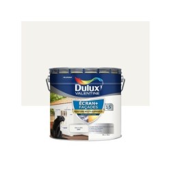 Peinture facade Ecran + multi-supports DULUX VALENTINE, blanc, 10 l