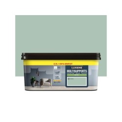 Peinture cactus 6 mur, boiserie, radiateur LUXENS satiné 2.5L+20% gratuit