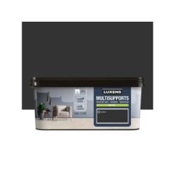 Peinture satiné mur, boiserie et radiateur, LUXENS, noir, 2.5 litres