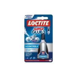 Colle de reparation loctite superglue-3 control liquide tube 3g