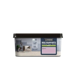 Peinture satiné mur, boiserie et radiateur, LUXENS Berry 6, violet, 2.5 litres