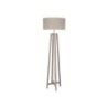 Lampadaire, E27 colonne bois HEMINGWAY COREP h. 151 cm