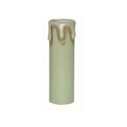 Bougie E14 Tibelec, Carton, Beige