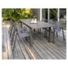 Table de jardin DCB GARDEN Miami rectangulaire marron 10 personnes