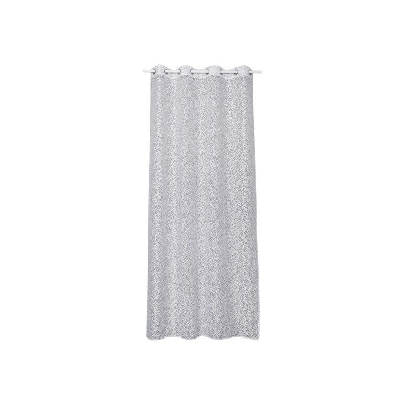 Voilage transparent en viscose, OSAKI INSPIRE, l.140 x H.280 cm, blanc