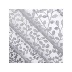 Voilage transparent en viscose, OSAKI INSPIRE, l.140 x H.280 cm, blanc