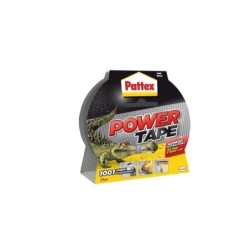 Ruban adhésif de PATTEX Power tape, face unique L.25 m x l.51 mm gris