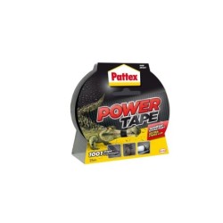 Ruban adhésif de PATTEX Power tape, face unique L.25 m x l.51 mm noir