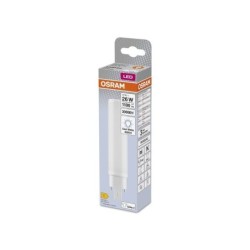 Ampoule led opaque linéaire G24Q3, 1000 lumens, OSRAM, blanc neutre