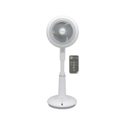 Ventilateur sur pied, OHYAMA, Stf-dc15t blanc 25 W, D22 cm