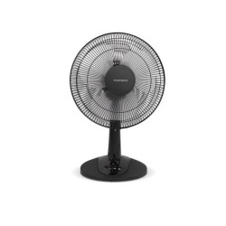 Ventilateur à poser, THOMSON noir 55 W, D40 cm