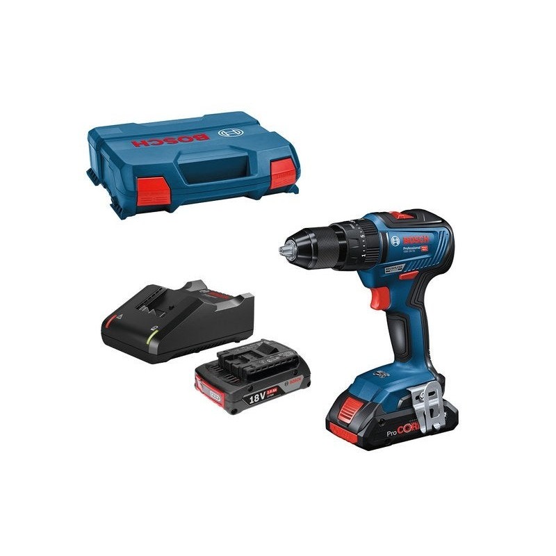 Perceuse percu brushless gsb18v-55 bat2+4ah BOSCH PRO