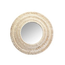 Miroir rond Broka naturel diam.65 cm