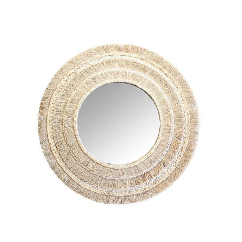 Miroir rond Broka naturel diam.65 cm