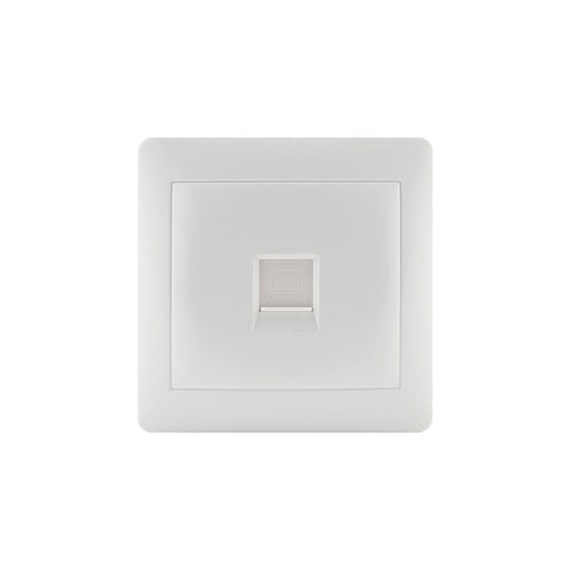 Prise RJ45 saillie surface LEXMAN blanc