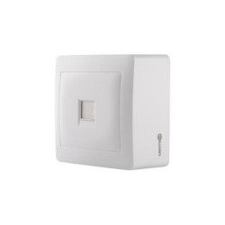 Prise RJ45 saillie surface LEXMAN blanc