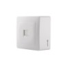 Prise RJ45 saillie surface LEXMAN blanc