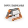 Projecteur de chantier rechargeable pliable 1100 lm orange ENERGIZER