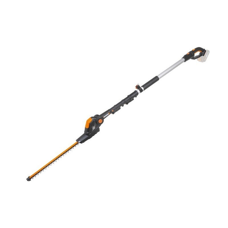 Taille-haie sur perche sur batterie, WORX, 20 V