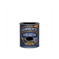 Peinture extérieure fer Martelé HAMMERITE noir 0.75l