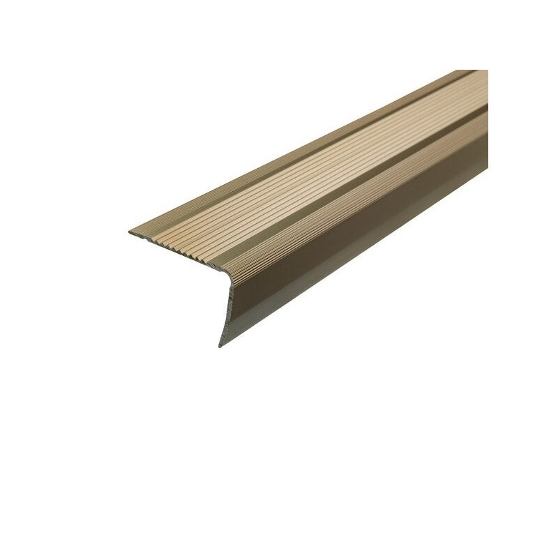 ndm adhésif strie alu bronze mat 230cm 36x24