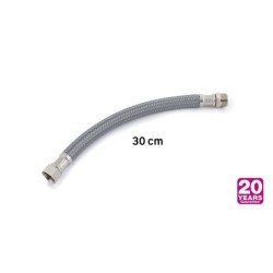 Flexible d'alimentation 30 cm mâle / femelle 20 x 27 polyéthylène ondulé 20 ans