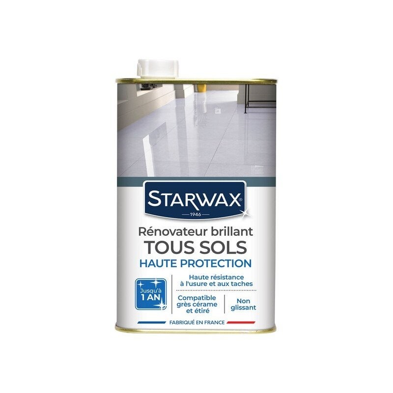 Rénovateur brillant tous sols, STARWAX, 1 L