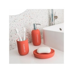 Distributeur de savon céramique Remix, orange cocktail SENSEA