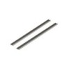 Lot de 2 fers de rabot DEXTER 82x5.5 mm