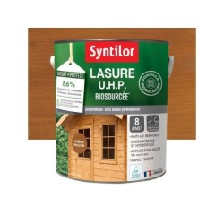 Lasure SYNTILOR U.H.P. biosourcee nature protect 8 ans chêne fonce satiné 5 L