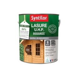 Lasure SYNTILOR U.H.P. biosourcee nature protect 8 ans chêne fonce satiné 5 L