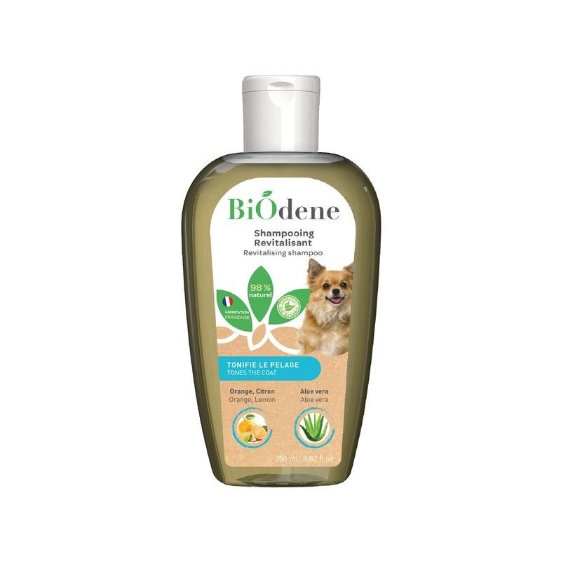 Shampooing revitalisant pour chien, BIODENE, 250 ml