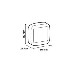 Thermomètre / hygromètre intérieur, EQUATION TH6