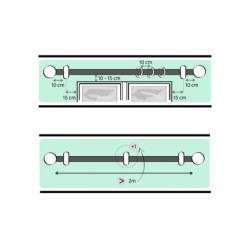 Embout Gun, gris mat, pour embout Diam.28 mm MOBOIS