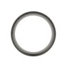 Lot de 10 anneaux tringle à rideau Gun 28 mm acier gris foncé