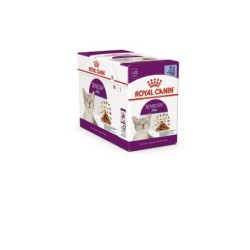 Alimentation chat ROYAL CANIN Sensory feel jelly, paquet de 12 sachets de 85G