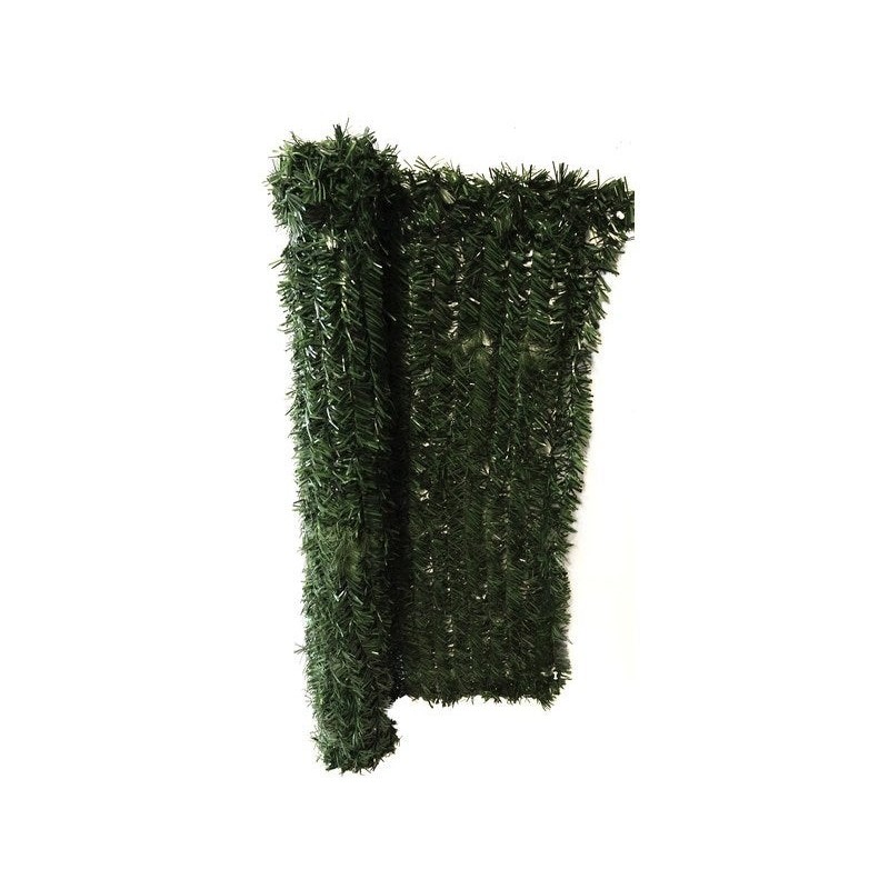 Haie Artificielle - 1 X 3 M - Bicolore : 2 Tons De Vert