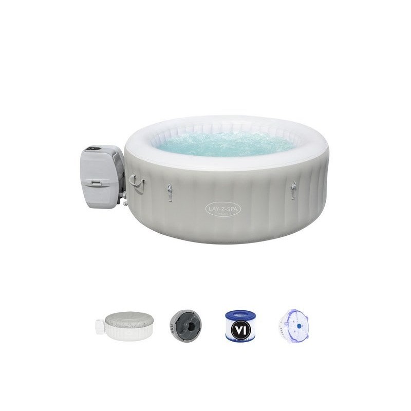 Spa gonflable Tahiti BESTWAY rond, Diam.180 x H.66 cm