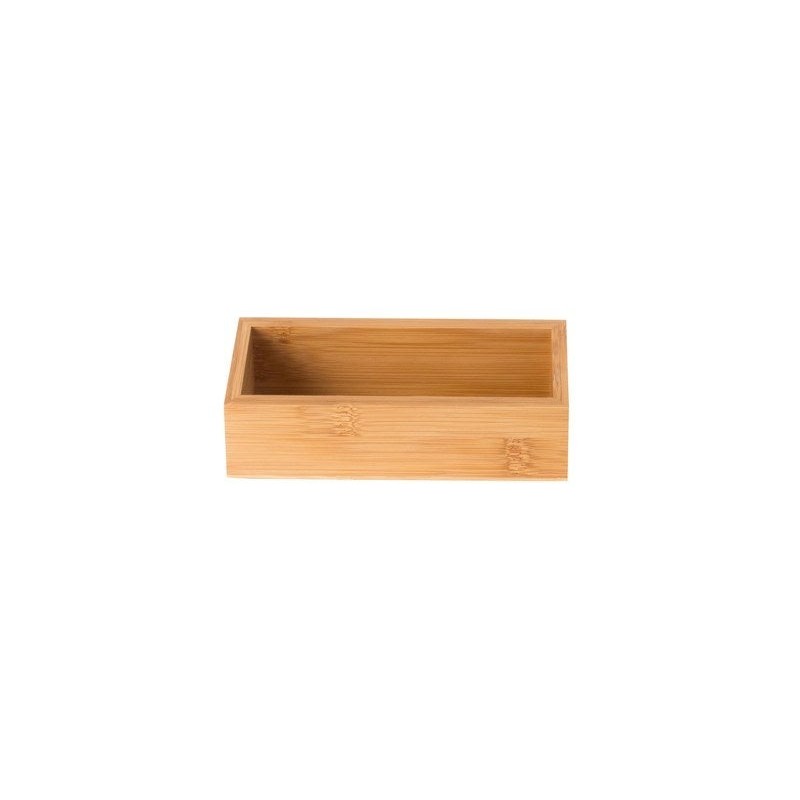 Organiseur H.4.5 x l.7.3 x P.4.5 cm, bambou naturel, s