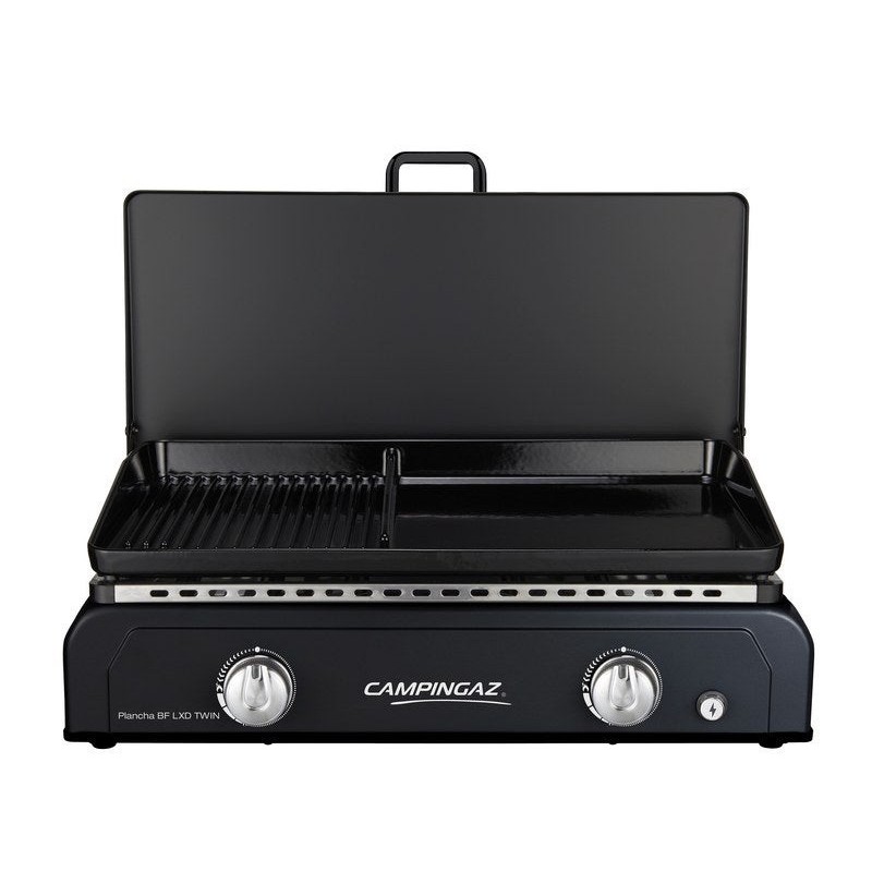 Plancha au gaz à poser, CAMPINGAZ BF LXD Twin, noir