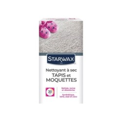 Nettoyant à sec tapis et moquette, STARWAX, 0.5 kg