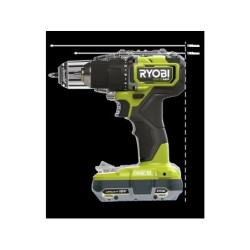 Perceuse sans fil RYOBI, 18 V 2 Ah, 2 batteries RDD18C-2C20SA32